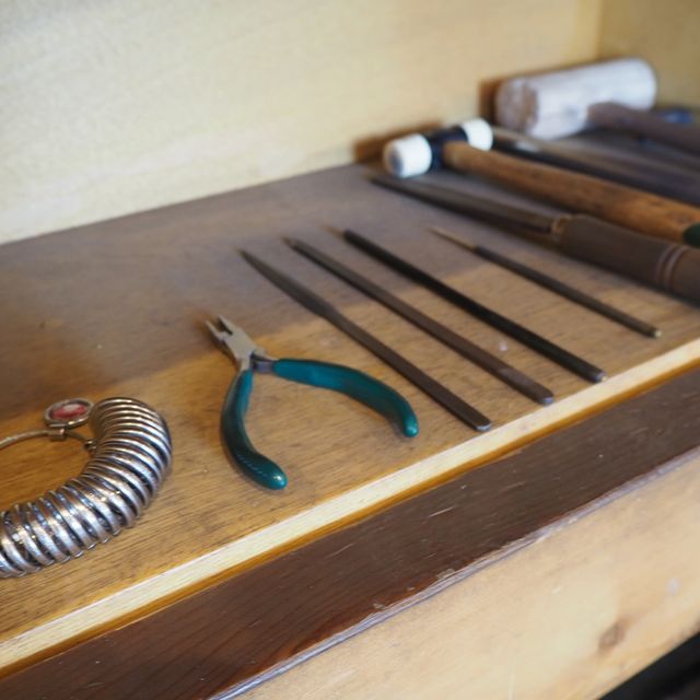 【鎌倉彫金工房の口コミ】 ふたりともブランドや高級品にはこだわりがなく、それなら手作りにしたい…