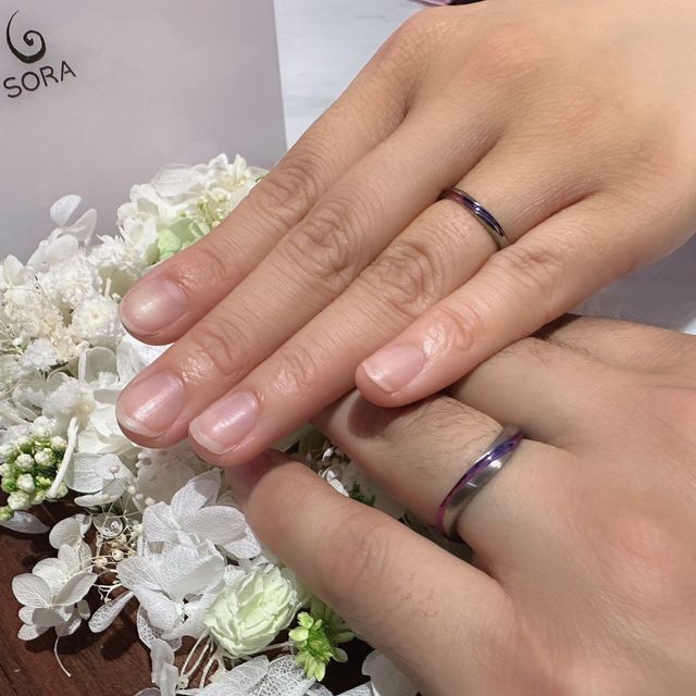 【SORA(ソラ)の口コミ】 初めて結婚指輪を購入することになってネットで調べた時に目に止まったの…