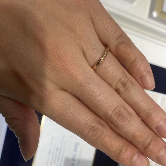 【4℃ BRIDAL(ヨンドシーブライダル)の口コミ】 デザインはよくある定番な形のものが多くちょっと変わったデザインがほし…