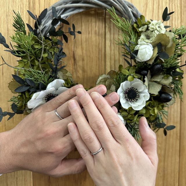 【鎌倉彫金工房の口コミ】 とにかくシンプルなものを求めて結婚指輪を探していたが、なかなかピンと…