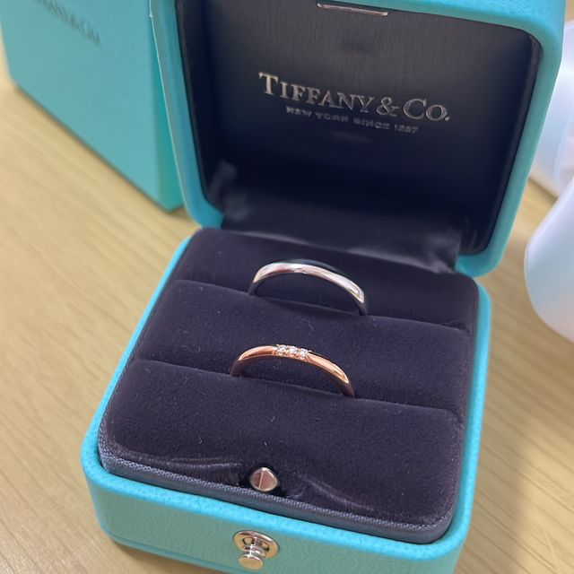 【ティファニー(Tiffany & Co.)の口コミ】 ティファニーという憧れのブランドと、シンプルだけど品のあるデザインに…