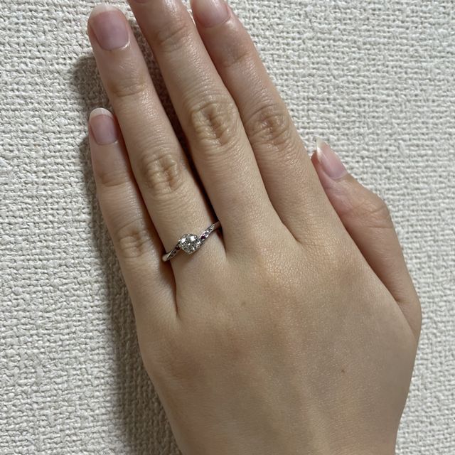 【出雲結(いずもゆい)の口コミ】 価格も予算通りに購入出来たし、指輪の意味もとても良かったからです。ま…