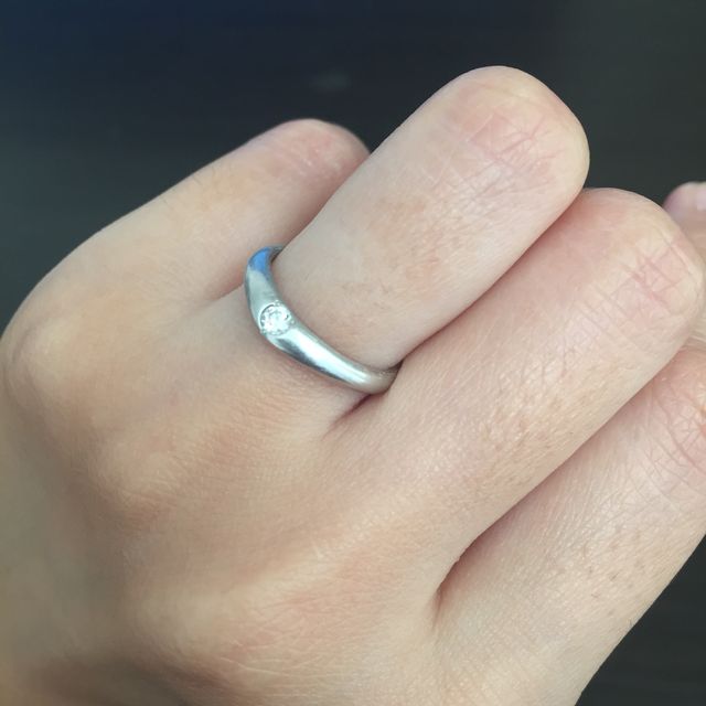 【Something Blue(サムシングブルー)の口コミ】 お店が家の近くだったことと、両親の結婚指輪もこちらでお世話になったと…