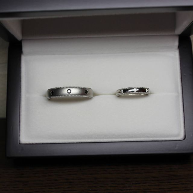 【JewelMIKI(ジュエルミキ)の口コミ】 鍛造という作りの指輪で、傷や変形に強い指輪ということでお勧めしてもら…