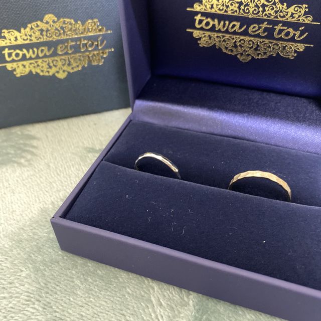 【towa et toi(トワエトワ)の口コミ】 ダイヤ無しで輝きのある指輪をずっと探しており
見つけたのが、今回購入し…