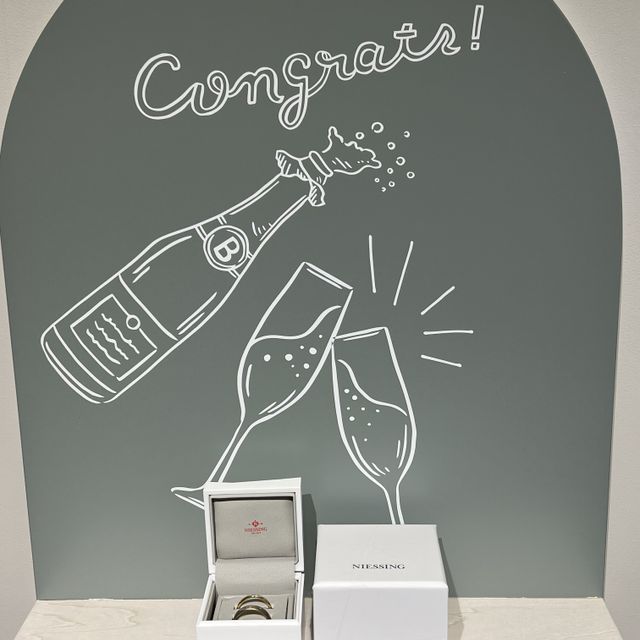 【NIESSING(ニーシング)の口コミ】 ゴールドの結婚指輪を探していて、色味やデザインの選択肢の広いNIESSING…