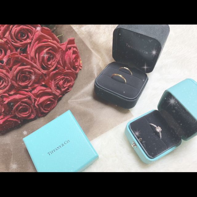 【ティファニー(Tiffany & Co.)の口コミ】 指輪の決め手は第1は価格と華やかさです。
第2は自分の手に合うかデザイン…