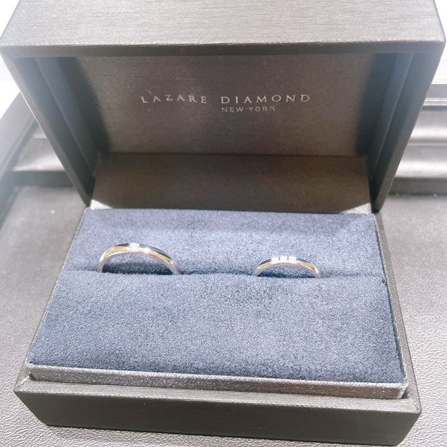 【ラザール ダイヤモンド(LAZARE DIAMOND)の口コミ】 一目見て ｾﾝﾄﾊﾟﾄﾘｯｸのデザインに一目惚れしました。
横から見ても 繊細な…