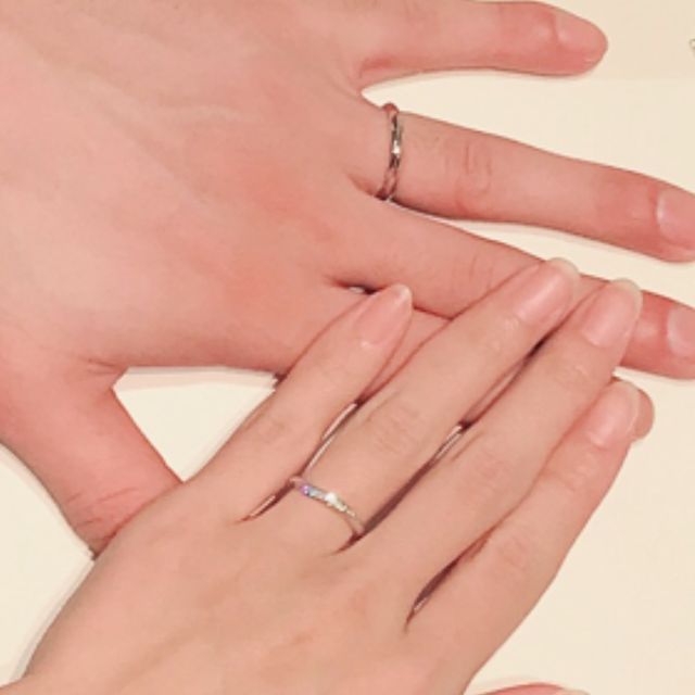 【アイプリモ(I-PRIMO)の口コミ】 元々ストレートで探していたのですが、店員さんが指にあった物を紹介やオ…