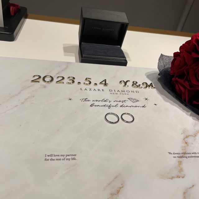 【ラザール ダイヤモンド(LAZARE DIAMOND)の口コミ】 デザインが素敵だったことはもちろん、それ以上にスタッフの方々の対応が…