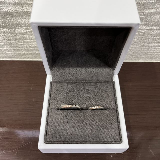 【Flavor(フレーバー)の口コミ】 シルバーとピンクゴールドの組み合わせのデザインを探していました。実際…