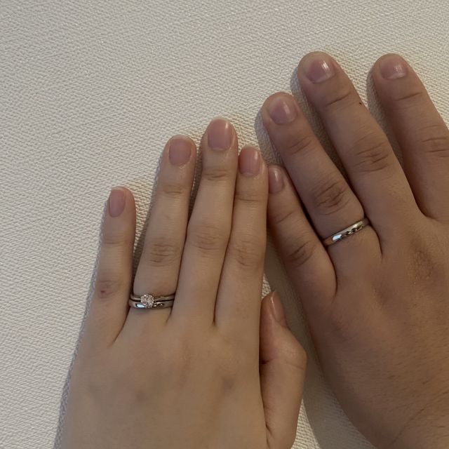 【FISCHER(フィッシャー)の口コミ】 結婚指輪を買うとなったときに特にブランドは決めておらず、2人で出掛けて…