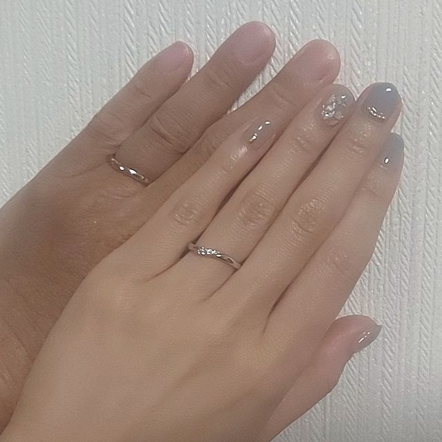 【銀座ダイヤモンドシライシの口コミ】 シンプル過ぎず、ゴージャス過ぎないものを探していたところ一目惚れしま…