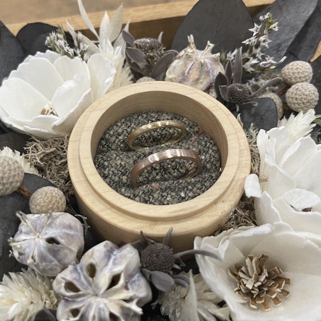 【鎌倉彫金工房の口コミ】 ブランドにこだわりがなかったため、手作りできるというこちらにてお願い…