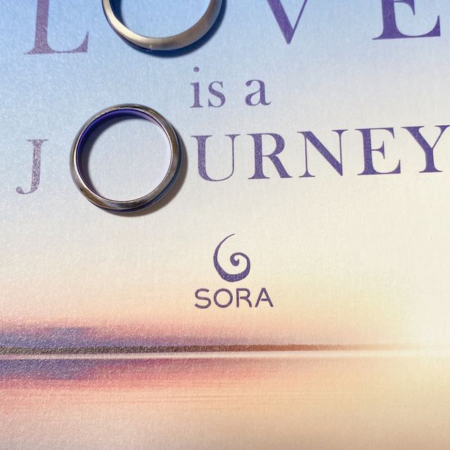 【SORA(ソラ)の口コミ】 ネットで見ていた通りの綺麗さで男女問わずで着けていけるデザインで、ダ…