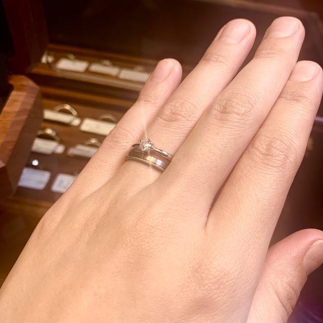 【TANZO.(鍛造指輪)の口コミ】 結婚指輪のデザインと強度にかなりこだわりました。一生つけていられるよ…