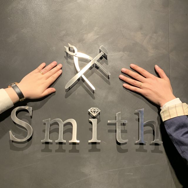 【Smith(工房スミス)札幌店の口コミ】 自分たちで結婚指輪を作れるというのが、一生に一度、最高の思い出になる…