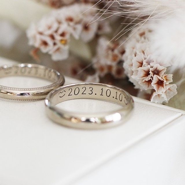 【ついぶ工房の口コミ】 手書きのものを刻印していただけること
ゴールド、シルバーが主流の中、ホ…