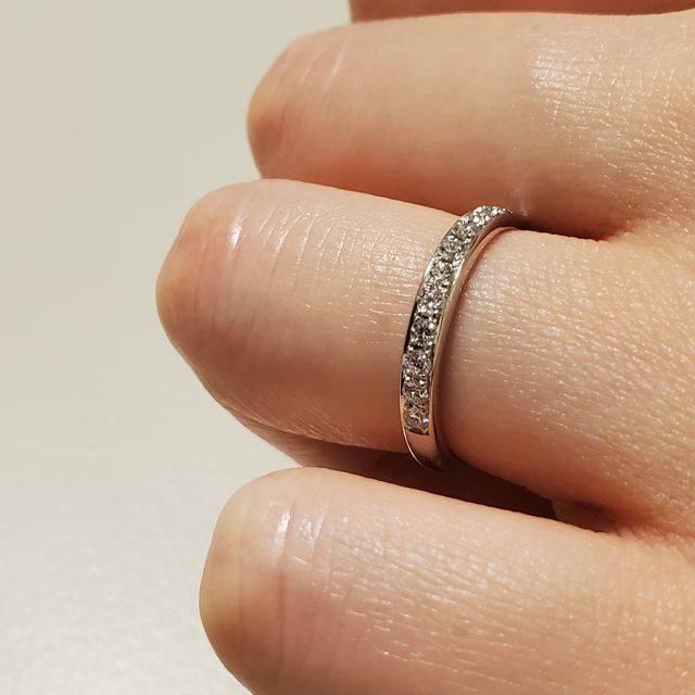 【ケイウノ ブライダル(K.UNO BRIDAL)の口コミ】 事前に購入していた婚約指輪に合わせてフルオーダー出来ること及びディズ…