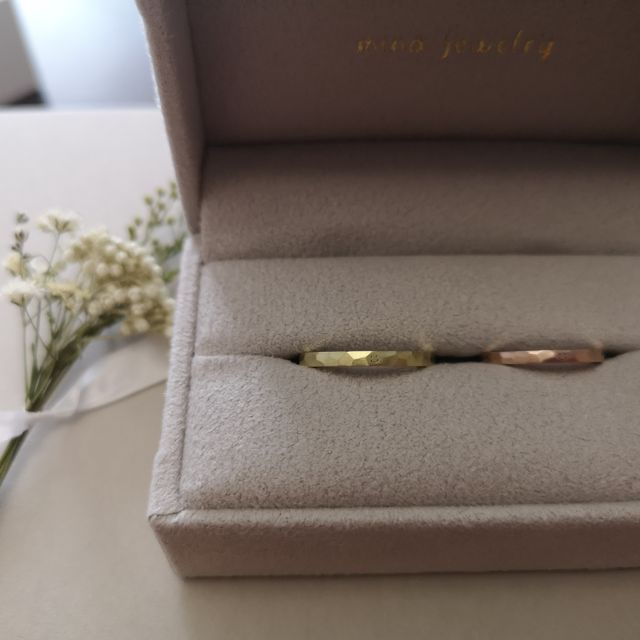 【mina.jewelry(ミナジュエリー)の口コミ】 インスタの広告にでてきた多面でニコちゃんマークが付いている指輪が可愛…