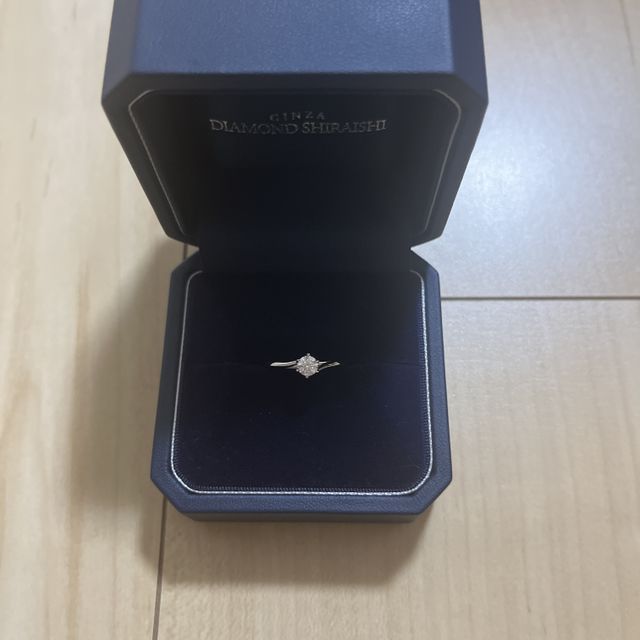 【銀座ダイヤモンドシライシの口コミ】 大きいダイヤであったこと、品質がよかったこと、輝きが素敵だったこと、…