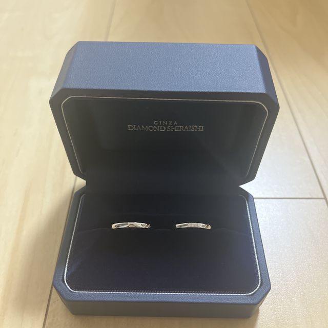 【銀座ダイヤモンドシライシの口コミ】 大きいダイヤであったこと、品質がよかったこと、輝きが素敵だったこと、…