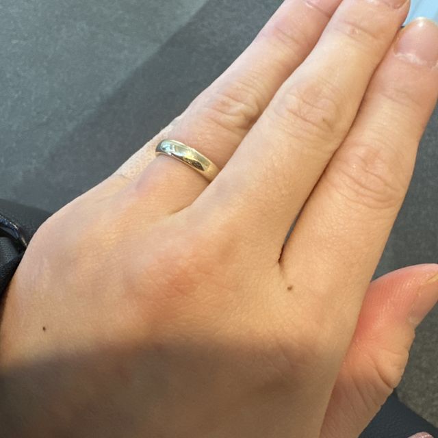 【アイプリモ(I-PRIMO)の口コミ】 18金でかつ太めの指輪が欲しかったので、ずっと探しておりましたところ、…