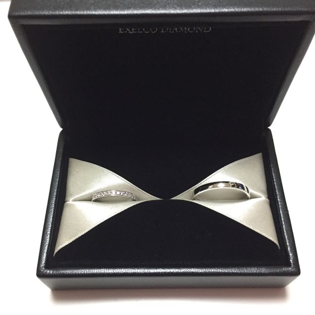 【エクセルコダイヤモンド(EXELCO DIAMOND)の口コミ】 指が細長いので華奢なデザインを希望していました。
最初からゴールド系し…