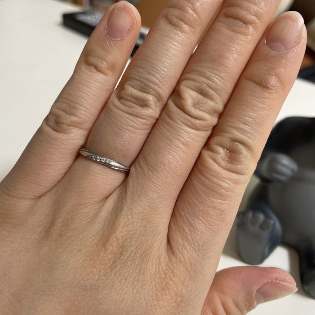 【ラザール ダイヤモンド(LAZARE DIAMOND)の口コミ】 先に千葉の店舗で婚約指輪を購入させていただいておりました。結婚指輪は…