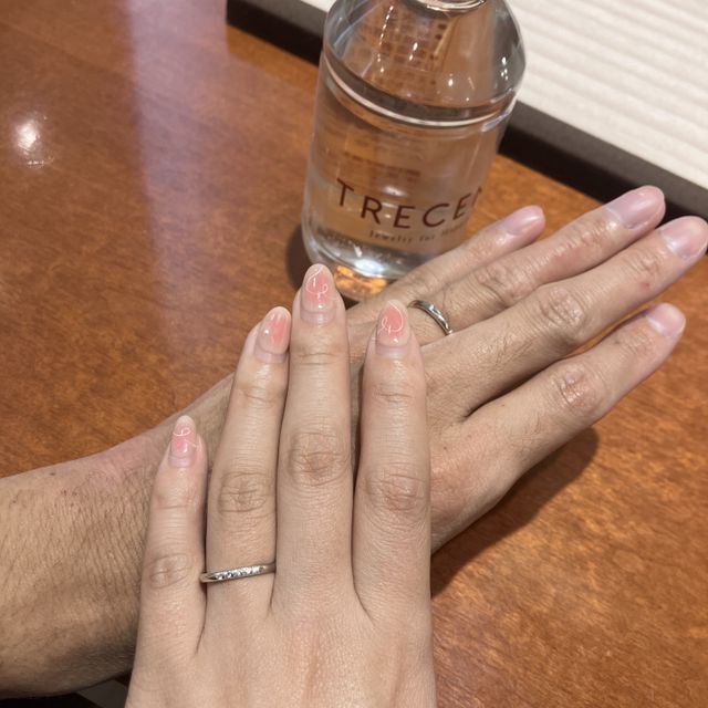 【TRECENTI(トレセンテ)の口コミ】 ダイヤの留め方や素材・品質にこだわっている点、プラチナも金属アレルギ…