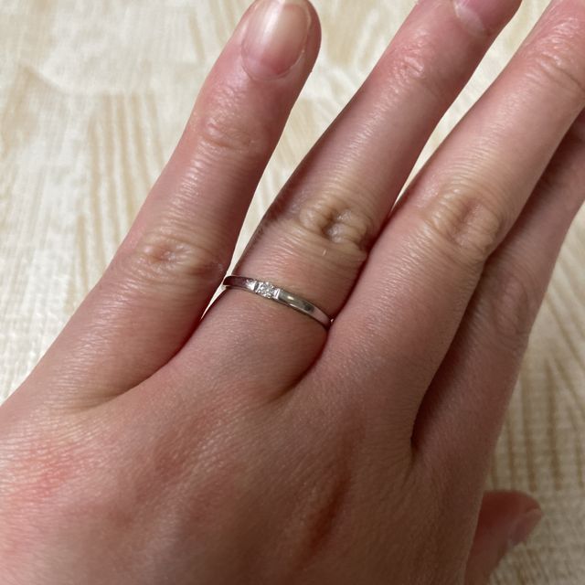 【ジュエリーツツミ(JEWELRY TSUTSUMI)の口コミ】 もともと結婚指は購入する予定がありませんでした。（お互い飲食店勤務の…