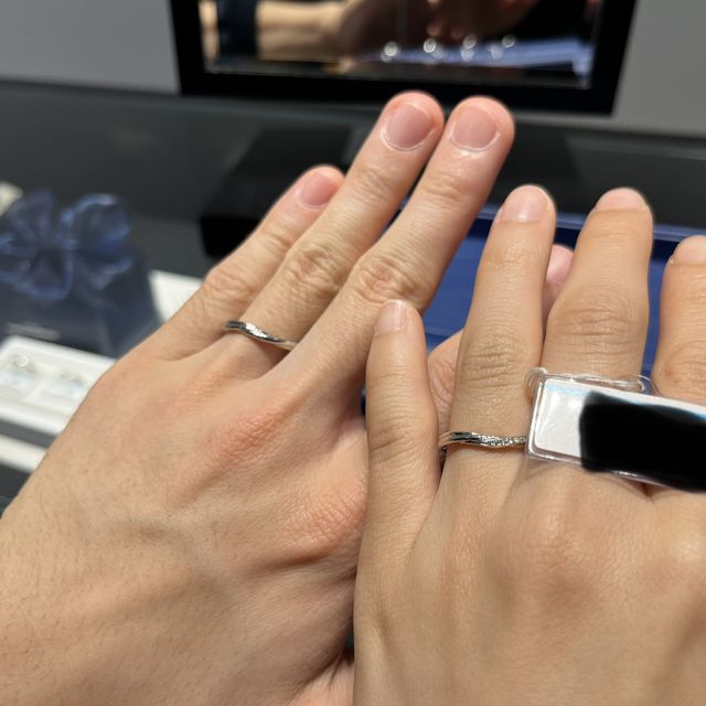 【銀座ダイヤモンドシライシの口コミ】 ダイヤモンドの品質にこだわられており、ハートキューピットダイヤモンド…