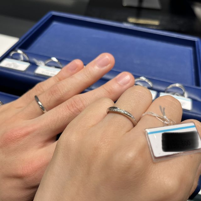 【銀座ダイヤモンドシライシの口コミ】 ダイヤモンドの品質にこだわられており、ハートキューピットダイヤモンド…