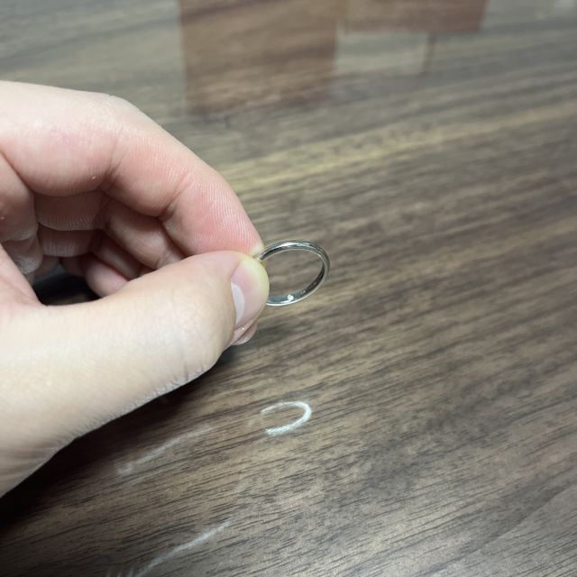 【ブルガリ(BVLGARI)の口コミ】 ずっと着け続けるものなので、シンプルなものをと考えていた。いろいろ調…