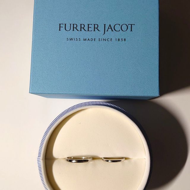 【【閉業】フラー・ジャコー(FURRER-JACOT)の口コミ】 婚約者が職場でも着用しやすいシンプルなデザインと着け心地の良さを気に…