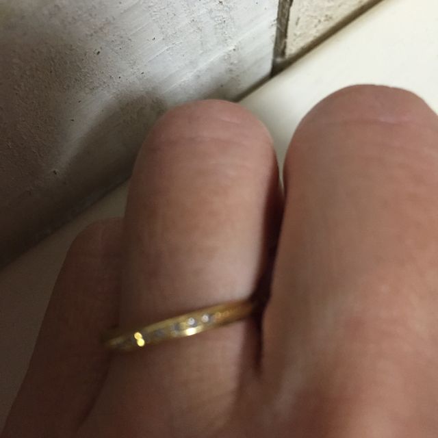 【ジュエリーツツミ(JEWELRY TSUTSUMI)の口コミ】 普段使いができる物を探していました！ダイアが小さめなので使いやすいで…