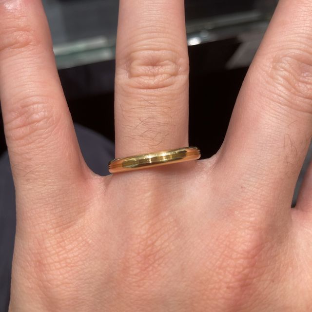 【ラザール ダイヤモンド(LAZARE DIAMOND)の口コミ】 ゴールドの質感も、プラチナの雰囲気もとても良く、目を引く指輪ばかりで…