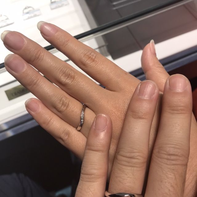 【アイプリモ(I-PRIMO)の口コミ】 リングの太さや指あたりなどがしっかりと考えられており、女性の指をとて…