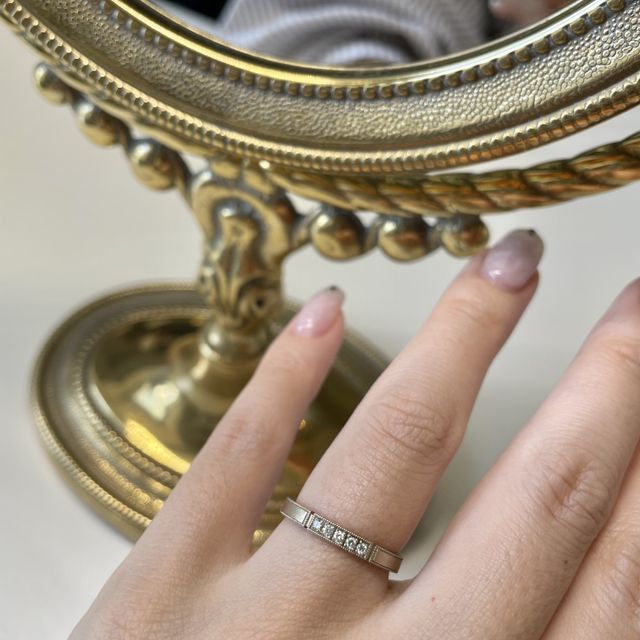 【BRILLIANCE+(ブリリアンスプラス)の口コミ】 自分はあまりこだわりが無かったのですが、主人の希望でゴールド系で探し…