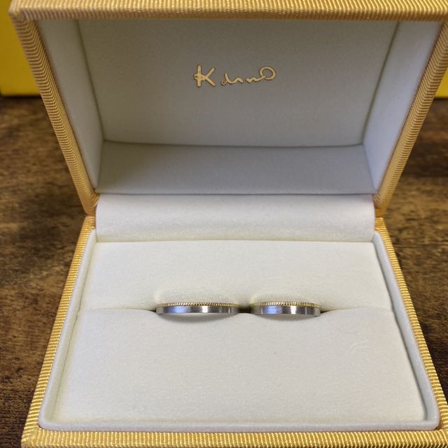 【ケイウノ ブライダル(K.UNO BRIDAL)の口コミ】 フルオーダーのためデザイン要望を叶えてくれるのか、真摯に構想をデザイ…