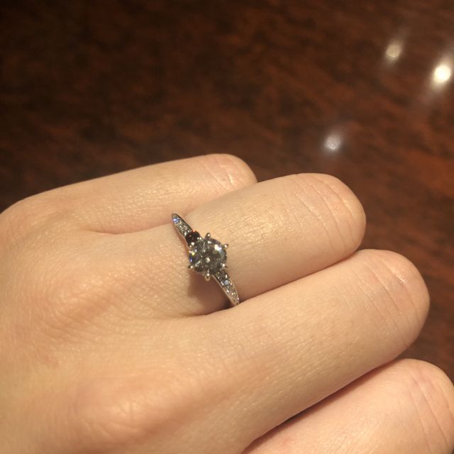 【ケイウノ ブライダル(K.UNO BRIDAL)の口コミ】 ケイウノのフルオーダージュエリーがとても素敵で、指輪は絶対ここで購入…