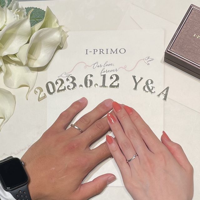 【アイプリモ(I-PRIMO)の口コミ】 指輪探し3軒目でした。アフターサービスが良いことは事前に知っていました…