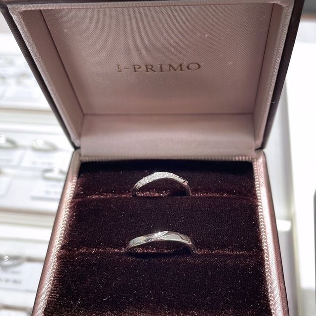 【アイプリモ(I-PRIMO)の口コミ】 数あるデザインの中、一目惚れでした。まさに理想の指輪です。自分の指の…