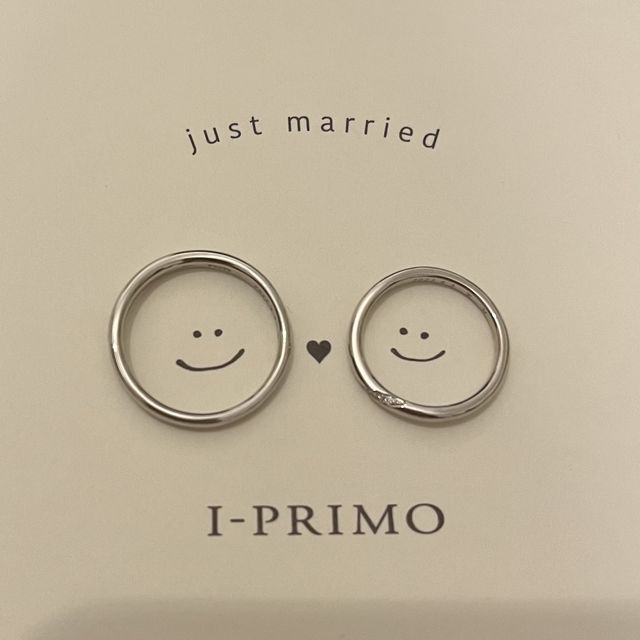 【アイプリモ(I-PRIMO)の口コミ】 1番の決め手はデザインです。一目惚れしました。ダイヤモンドが斜めに入っ…