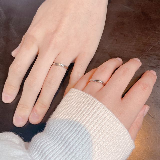 【JEWELRY  KAMATA(ジュエリーかまた)の口コミ】 彼が気に入ったデザインの指輪の名前に、私の名前が入っていた事で運命を…