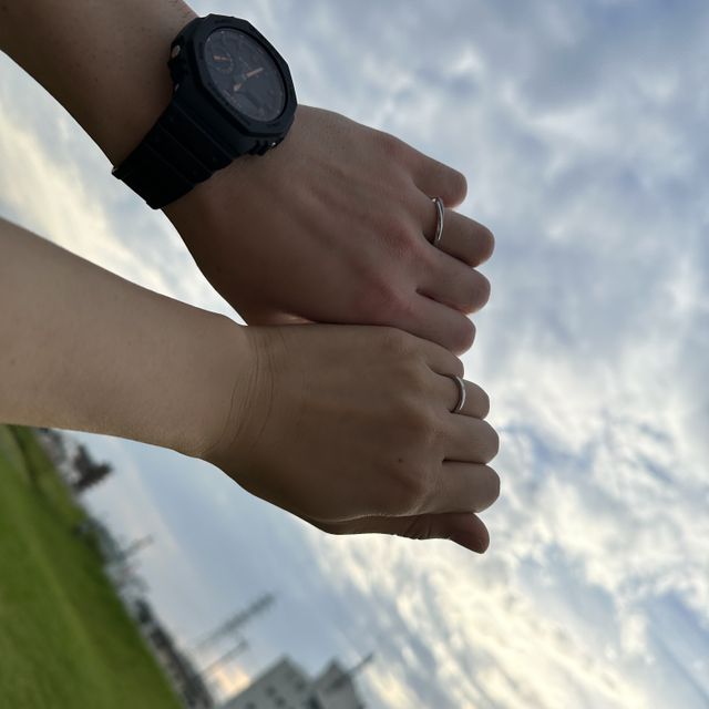 【エクセルコダイヤモンド(EXELCO DIAMOND)の口コミ】 シンプルで自分の手に合っていて、長くつけても飽きないデザインにしまし…