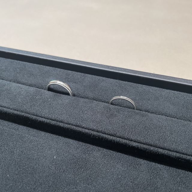 【ティファニー(Tiffany & Co.)の口コミ】 なかなかお互いの要望が合わず、いろいろなブランドを見ましたが決めかね…