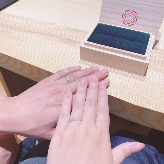 【出雲結(いずもゆい)の口コミ】 主には、お互い神社が好きでコンセプトに惹かれたからです。指輪のことは…