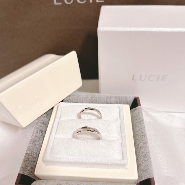 【LUCIE(ルシエ)の口コミ】 店員さんが親身になって話を聞いてくださり、要望に沿ったご提案を指輪選…