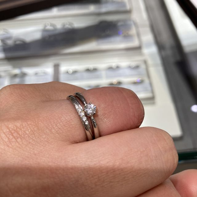 【アイプリモ(I-PRIMO)の口コミ】 欲しかったデザインはつけてみるとイマイチでしたが、店員さんがオススメ…